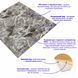 Декоративная 3D панель самоклейка 700x770x3мм Мрамор чёрный (061-3) SW-00000691 SW-00000691 фото 2