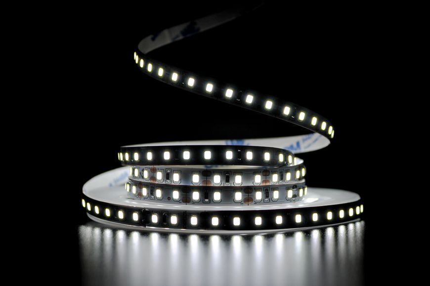 Світлодіодна LED стрічка PROLUM&trade; 12V; 2835\120; IP20; Series "SG", Білий (5500-6000К) 320124 фото