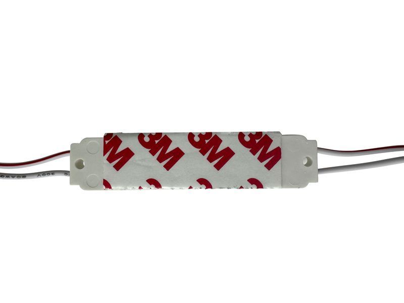 Світлодіодний модуль PROLUM V2, SMD2835, 3LED, 12V, 1.5W, З линзою, Белый 321009 фото