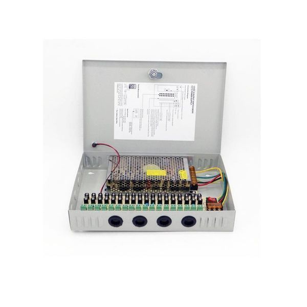 Блоки питания (в металлическом боксе) PROLUM 120W 12V (IP20,10A,18CH) Series "CCTV" 221015 фото