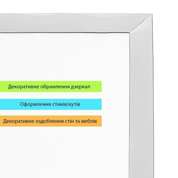 Молдинг 5000х18х1мм Серебряный SW-00002684 SW-00002684 фото