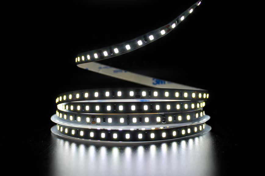 Світлодіодна LED стрічка PROLUM&trade; 24V; 2835\120; IP20; Series "SG", Білий (5500-6000К) 350021 фото