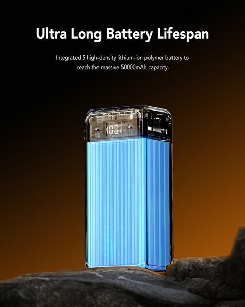 Внешний аккумулятор Power Bank VEGER TANK LITE 50000MAH (W5001) W5001 фото