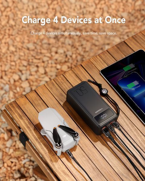 Внешний аккумулятор Power Bank VEGER TANK LITE 50000MAH (W5001) W5001 фото