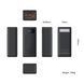 Зовнішній акумулятор Power Bank VEGER TANK LITE 56000MAH (W5001С) W5001C фото 3