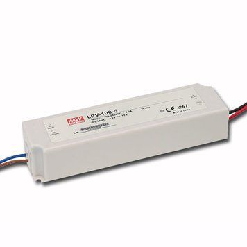 Блок питания Mean Well LPV-100-5 (60W; 12A; 5V; IP67) Series "LPV", 92% 612002 фото